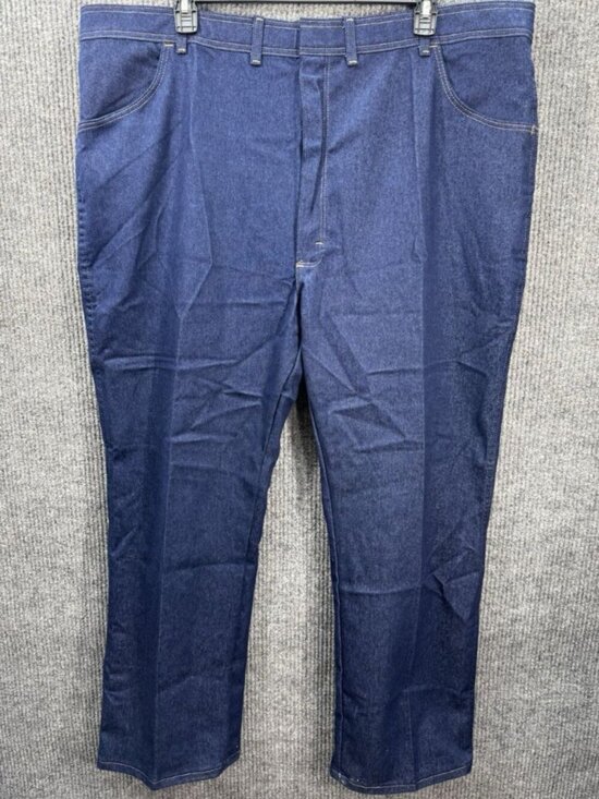 Wrangler Other - Vintage Wrangler Hero Jeans Mens 48x30 Blue Dark Wash Stretch USA 85498PS NEW